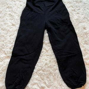 Old Navy Black Maternity Sweatpants